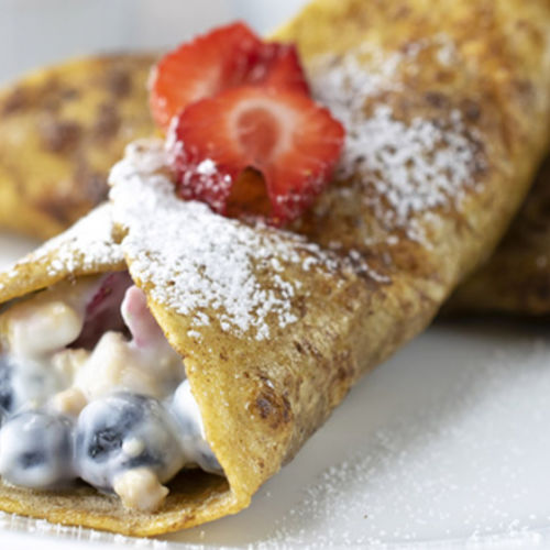 Fruity Yogurt French Toast Wraps