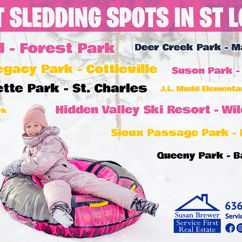 Best Places to Sled in St Louis