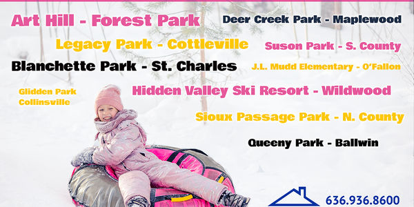 Best Places to Sled in St Louis