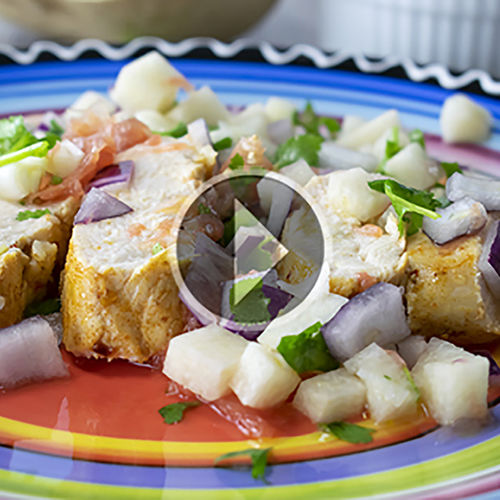 Cuban Chicken with Salsa Fresca