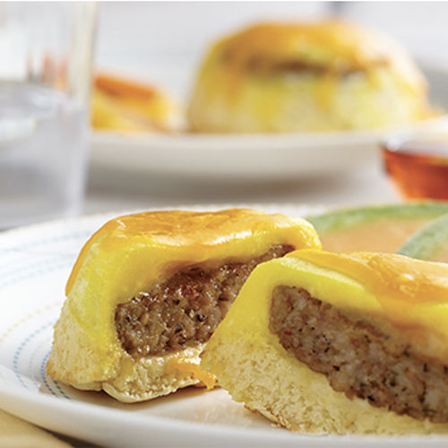 Upside-Down Breakfast Stacks