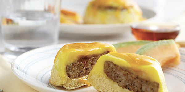Upside-Down Breakfast Stacks