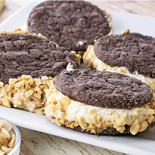 Peanut Butter Ice Cream Sandwiches