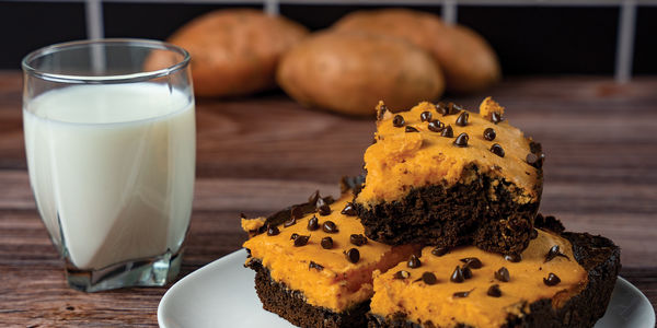 Sweet Potato Cheesecake Brownies