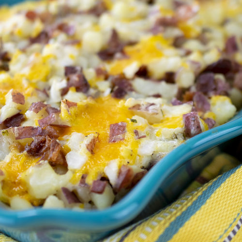Cheesy Baked Potato Casserole
