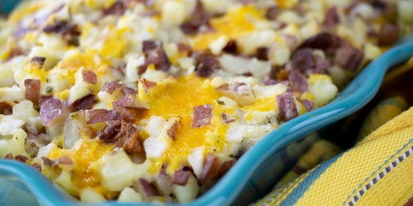 Cheesy Baked Potato Casserole