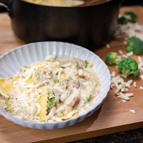 Rotisserie Chicken Ravioli