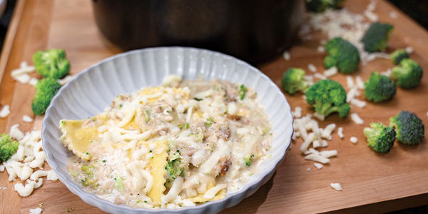 Rotisserie Chicken Ravioli