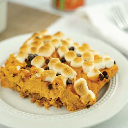 No Bake Pumpkin S’mores Pie