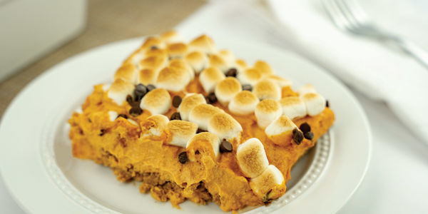 No Bake Pumpkin S’mores Pie