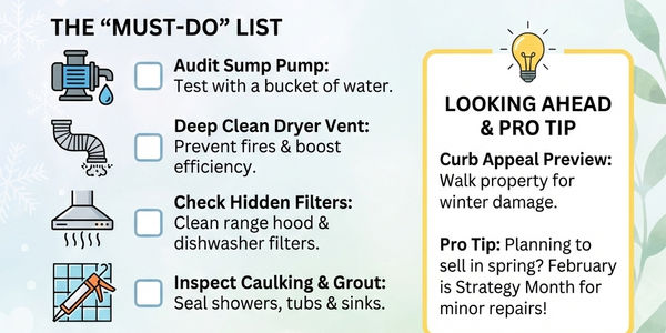February Home Maintenance: The "Love Your Home" Edition