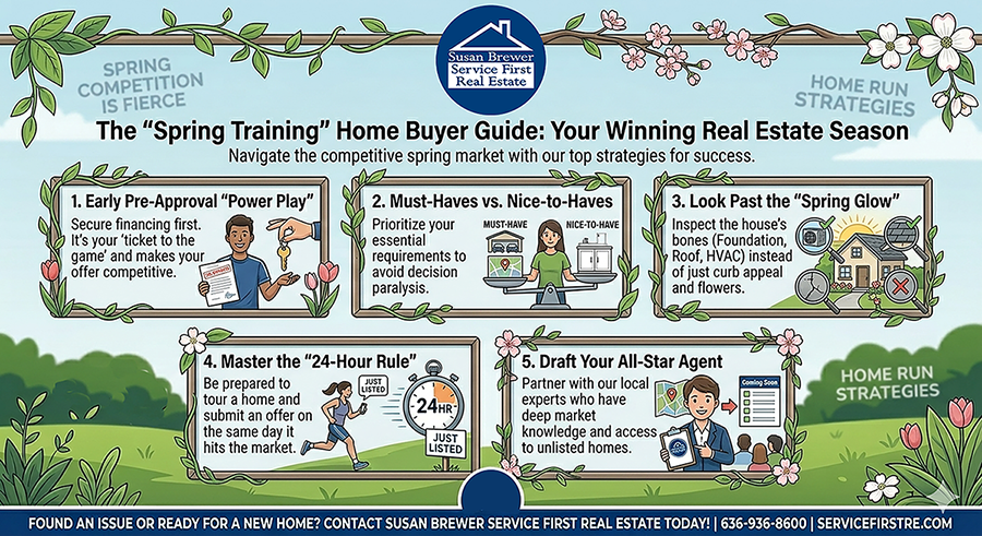 spring market graphic
