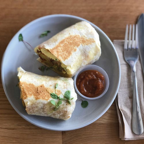 Jumpstart Mornings with a Make-Ahead Breakfast Burrito