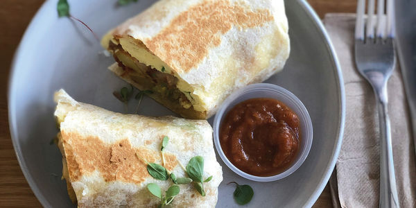 Jumpstart Mornings with a Make-Ahead Breakfast Burrito