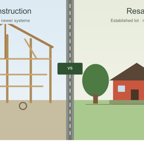 New Construction vs. Resale Homes in Clarksville: What Buyers Should Consider