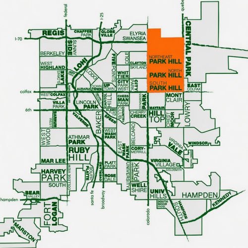 Best Micro Neighborhoods Within Park Hill