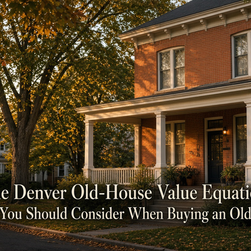 The Denver Old-House Value Equation: What You Should Consider When Buying an Old Home