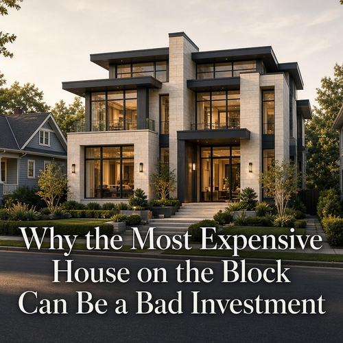 Why the Most Expensive House on the Block Can Be a Bad Investment