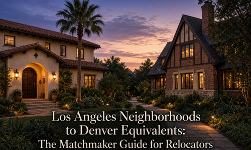 Los Angeles Neighborhoods to Denver Equivalents: The Matchmaker &hellip;