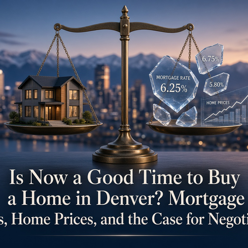 Is Now a Good Time to Buy a Home in Denver? Mortgage Rates, Home Prices, and the Case for Negotiating