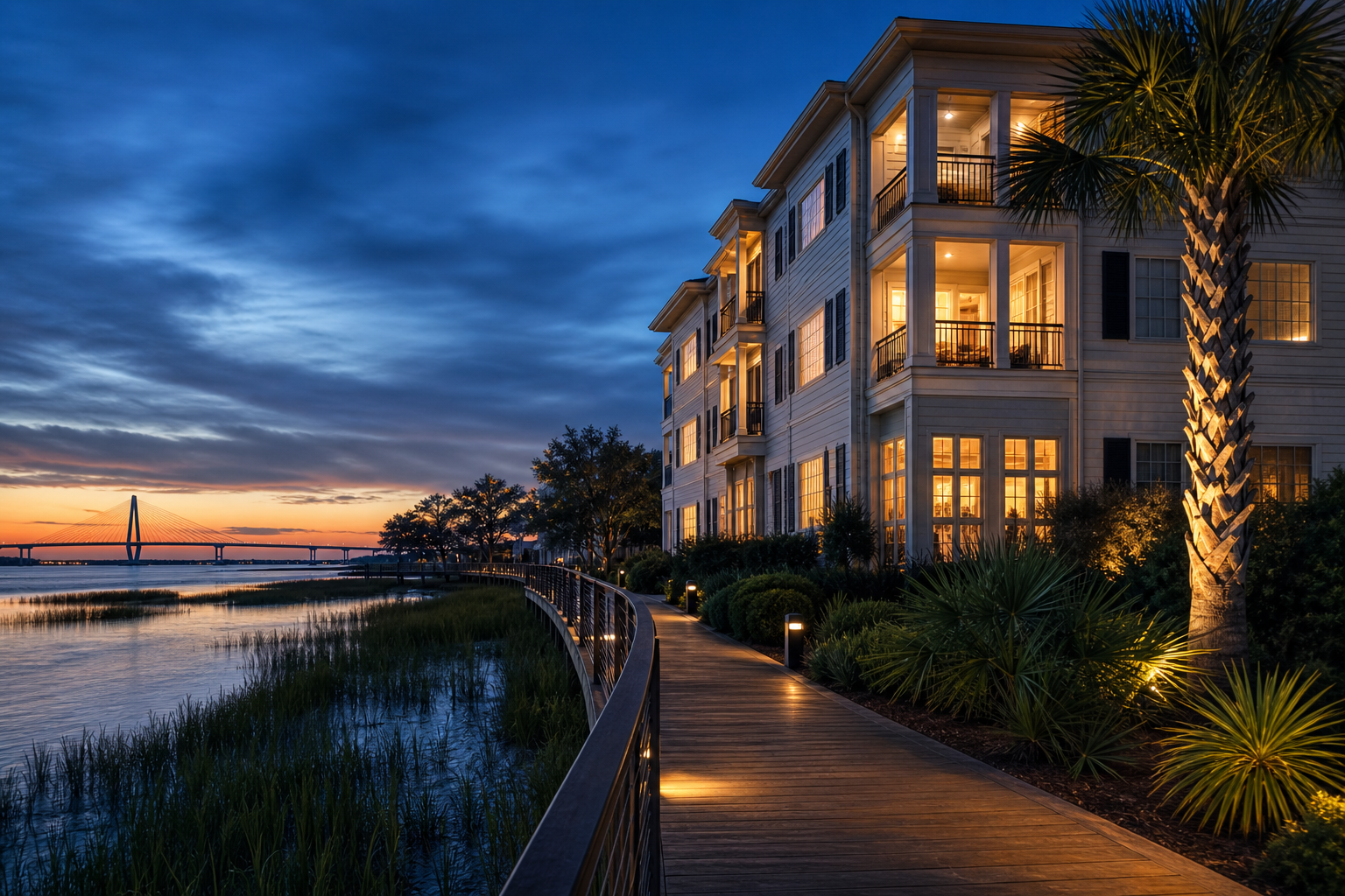 Charleston SC condo building with text about Fannie Mae reserve rule changes taking effect January 2027