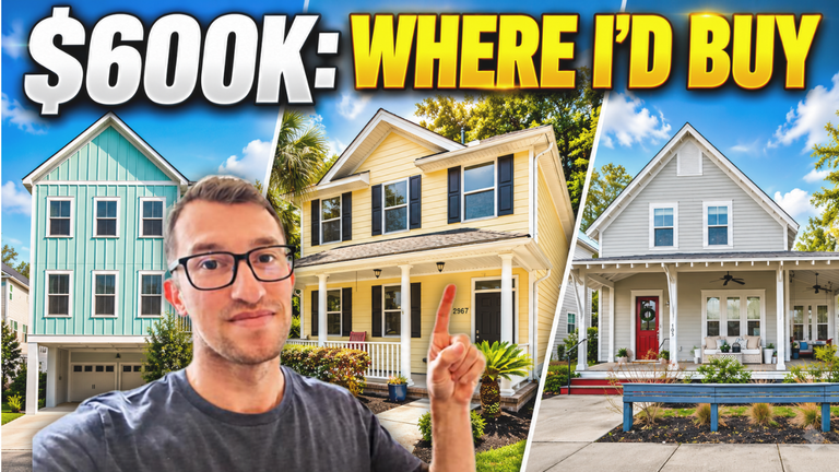 What a $600K budget buys in five Charleston SC areas for relocating buyers
