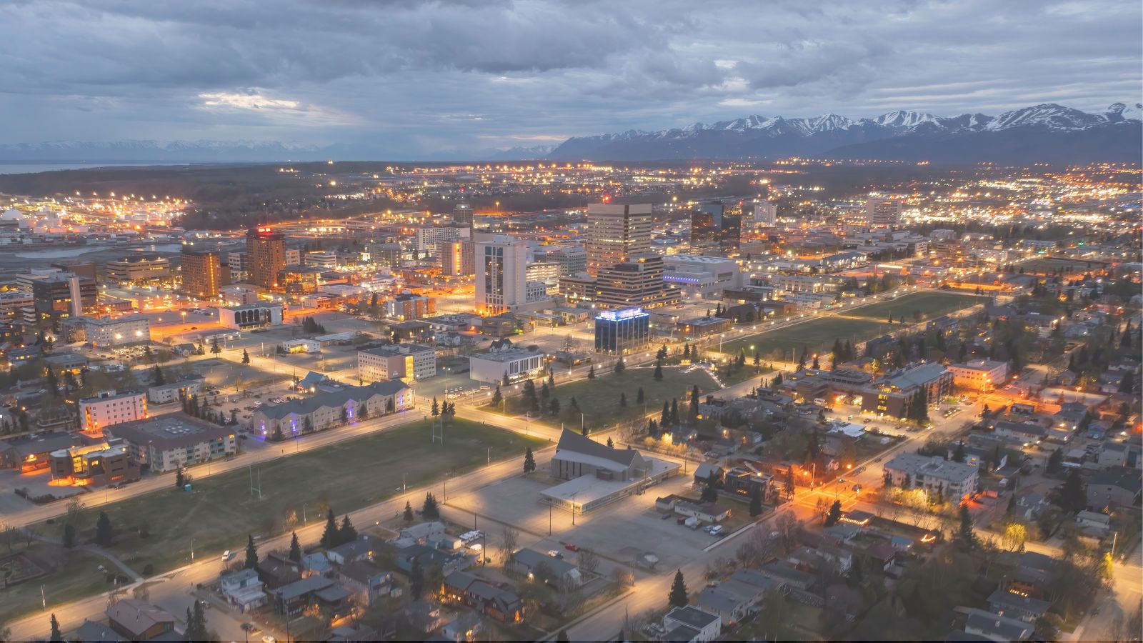 Car-light living in an Anchorage neighborhood