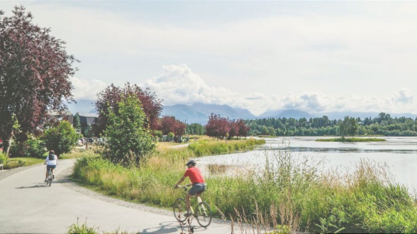 South Addition Anchorage near the Tony Knowles Coastal Trail