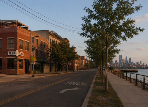 Columbia water front