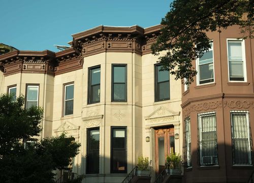 Houses in Crown Heights, Brooklyn