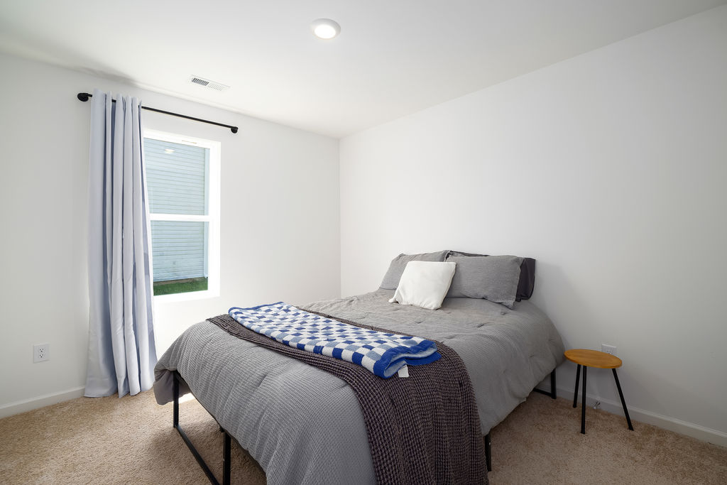 Guest bedroom with carpet and natural light in Chelsea Acres, Chelsea, AL