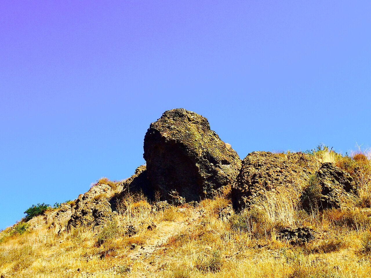 Lizard Rock outcropping at Wildwood Regional Park in Thousand Oaks
