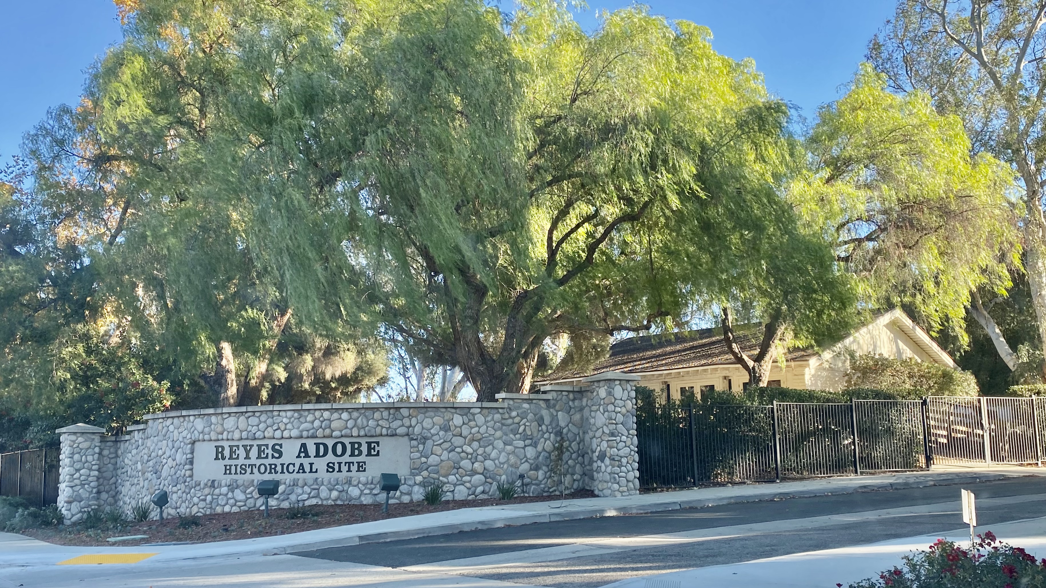 The Reyes Adobe historic site in Agoura Hills, California, home of the annual Reyes Adobe Days festival