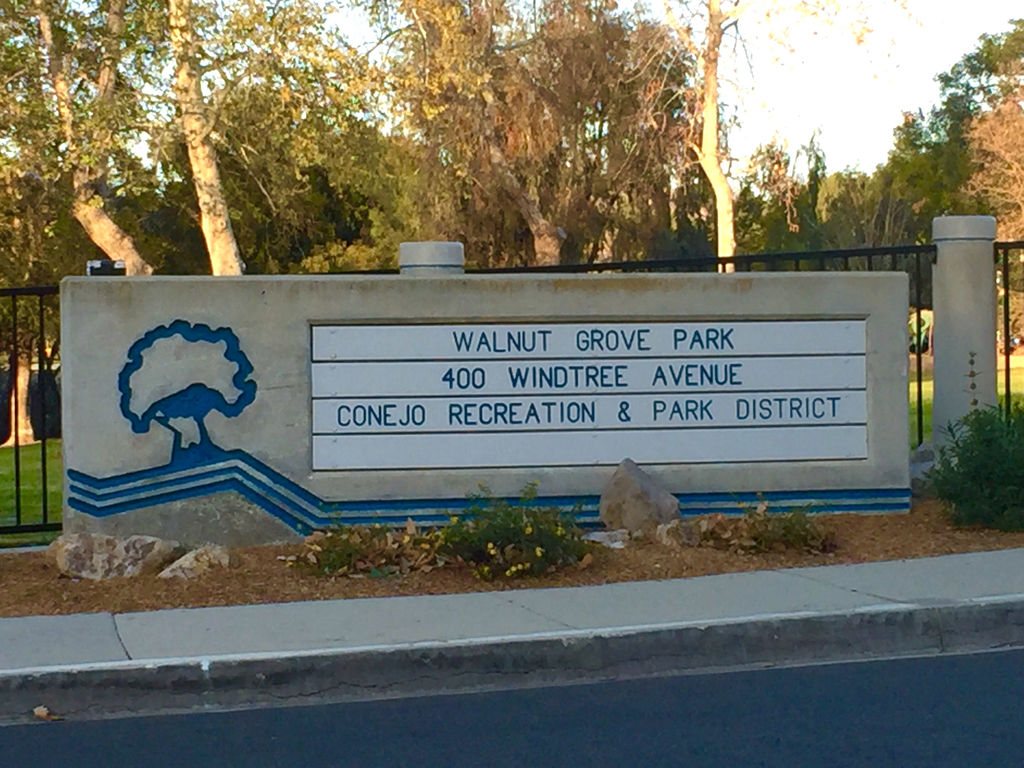 Walnut Grove Park in the Newbury Park area of Thousand Oaks, California