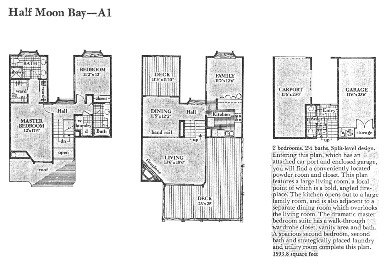 Westlake Bay Half Moon Bay plan A1