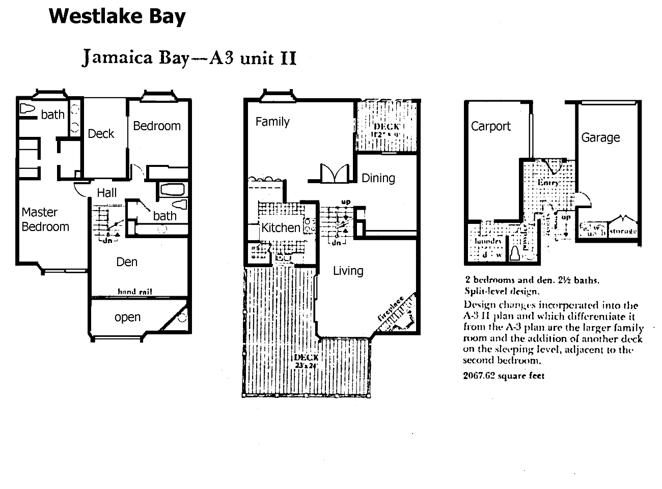Westlake Bay Jamaica Bay plan A3 unit II