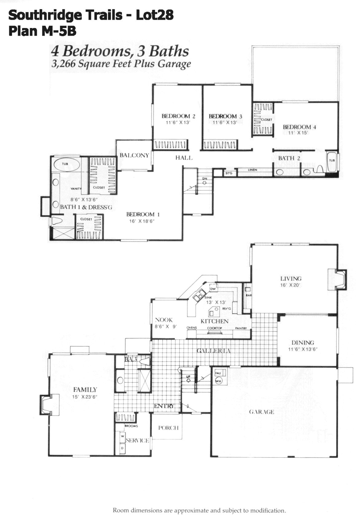 Southridge Trails lot 28 sheet