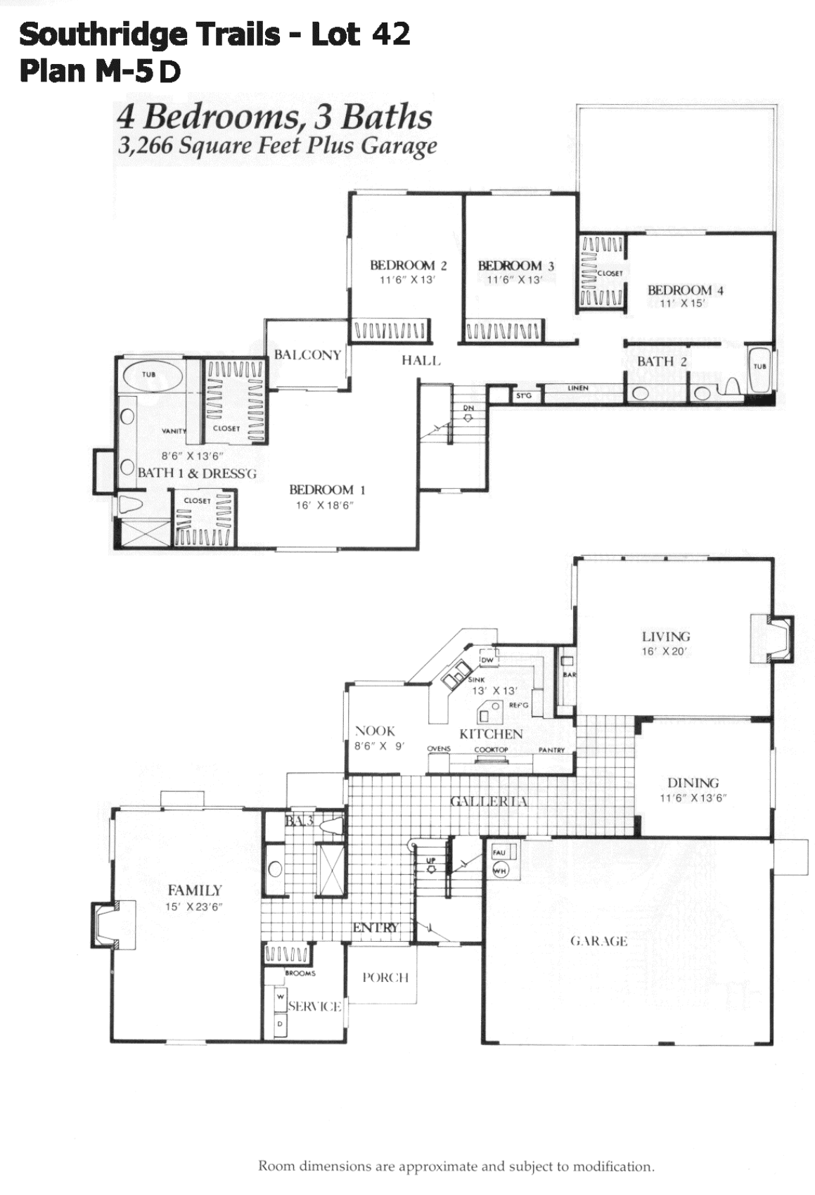 Southridge Trails lot 42 sheet