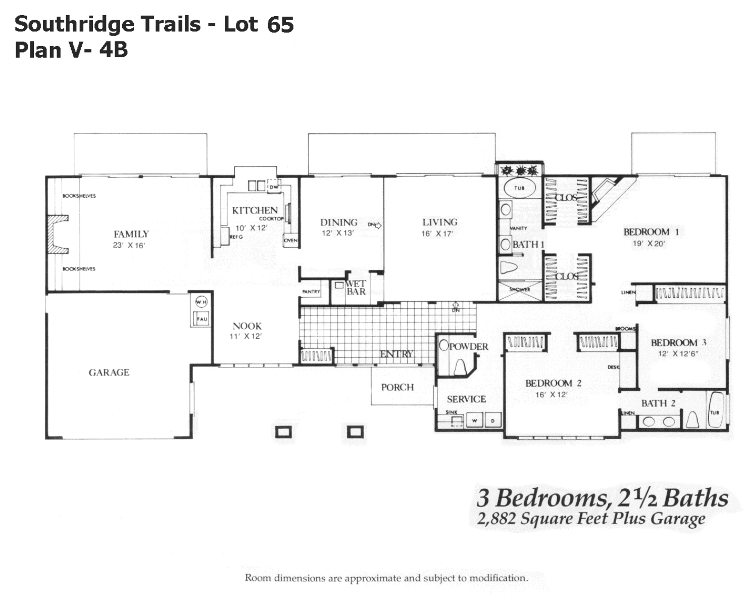 Southridge Trails lot 65 sheet