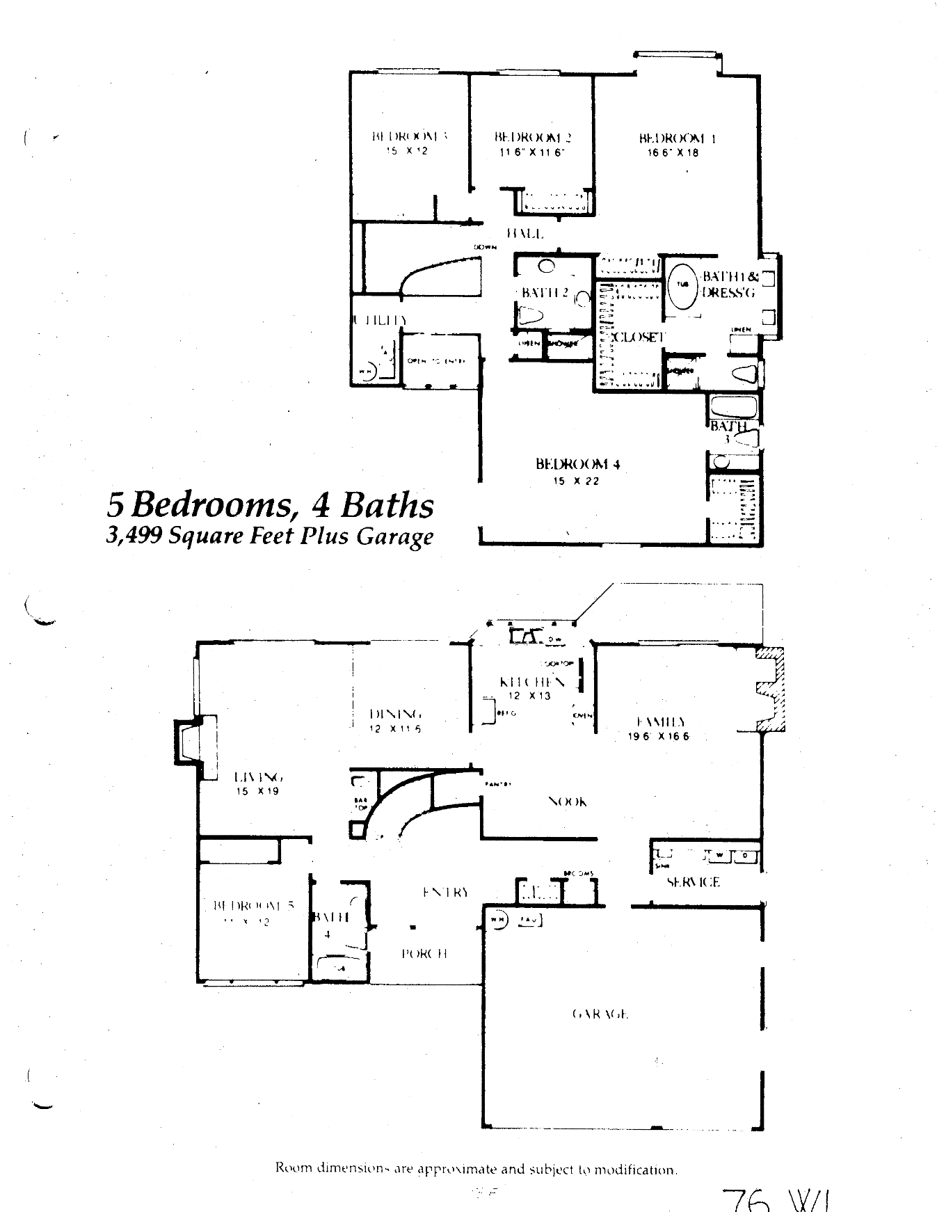 Southridge Trails plan 14 floor plan