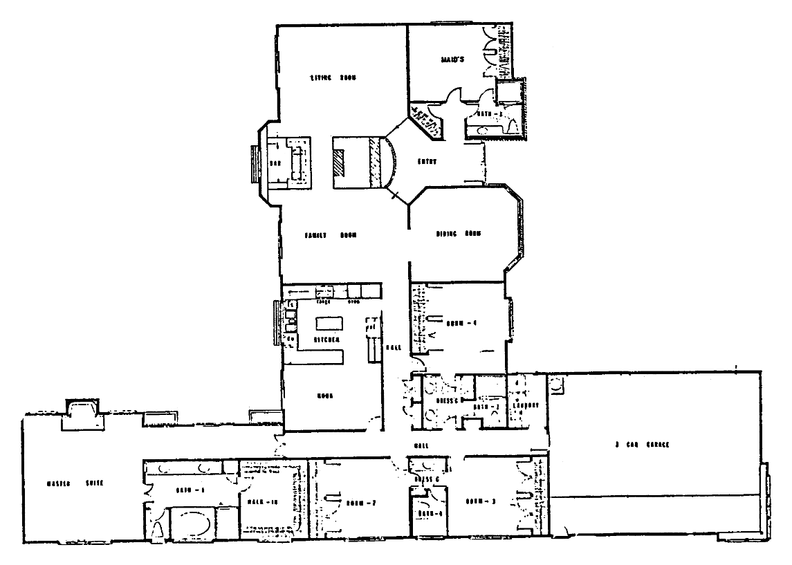 Westlake Trails custom Lot 5 floor plan, Westlake Village