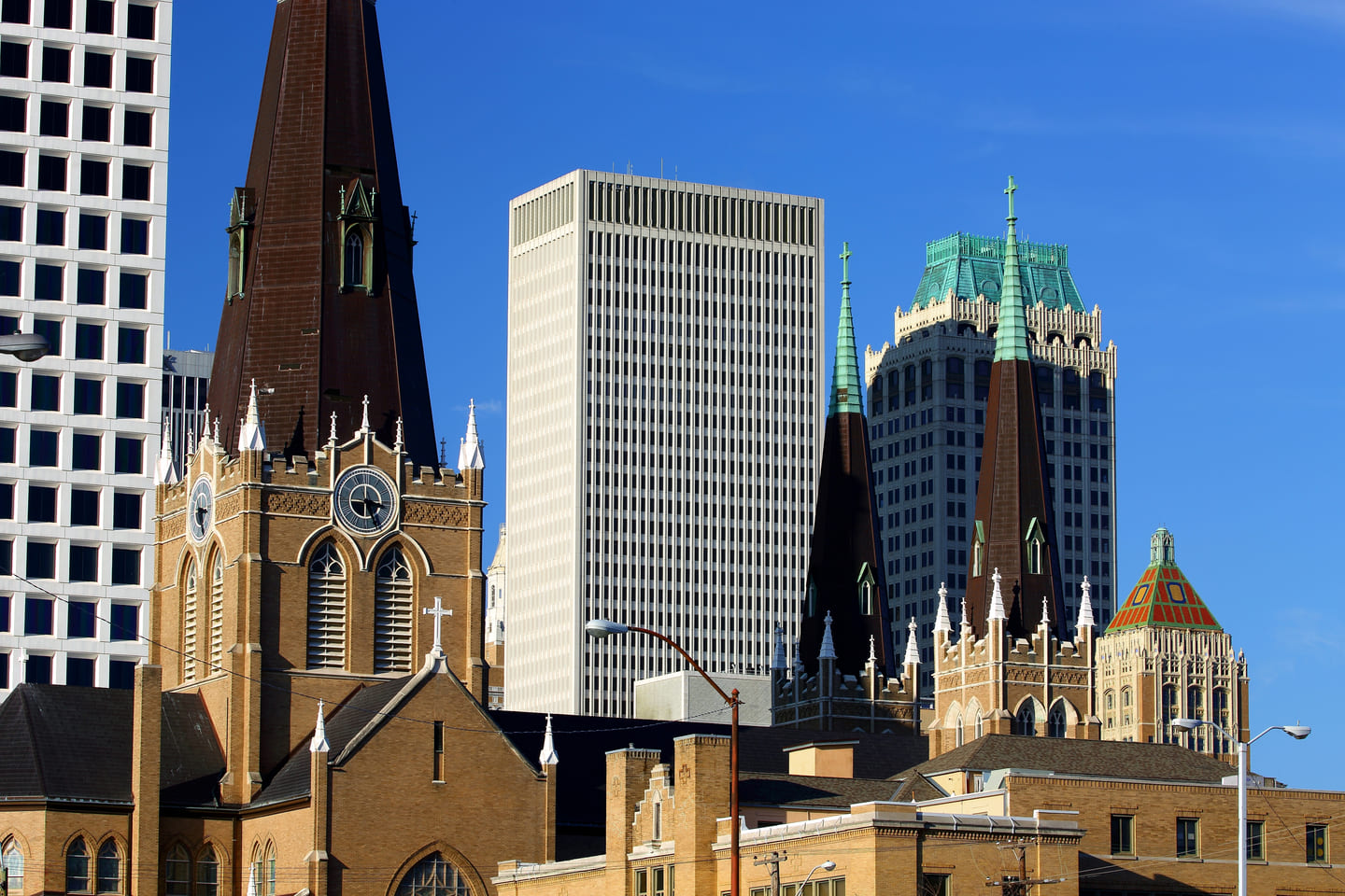 city scape of down town Tulsa Oklahoma