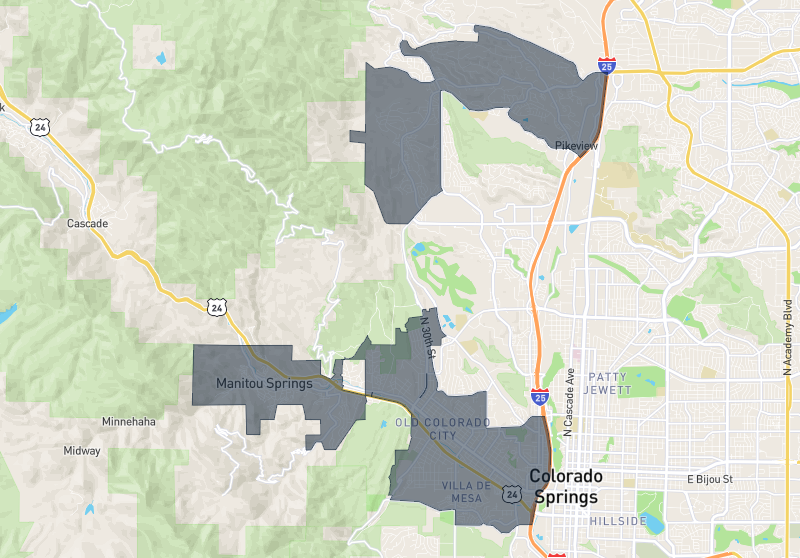 Garden of the Gods & Mountain Communities - Colorado Springs