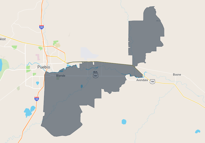 St. Charles Mesa “The County" - Pueblo