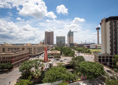 San Antonio Downtown Scene