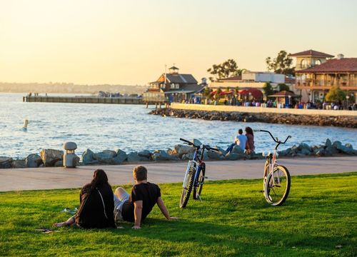 Sunset at San Diego
