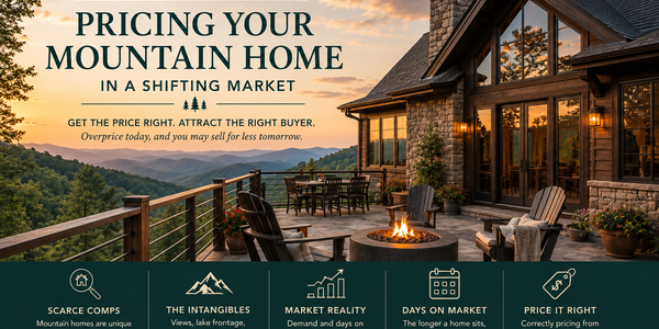Pricing Your Mountain Home in a Shifting Market