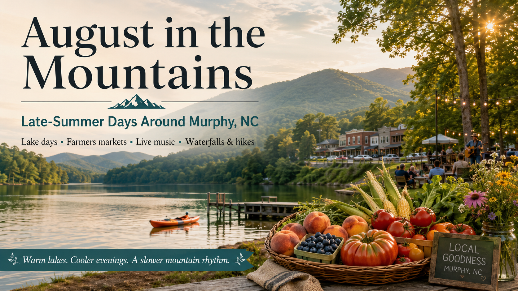 August in the Mountains