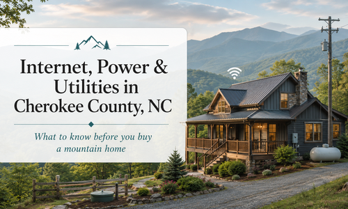 Internet, Power & Utilities in Cherokee County, NC