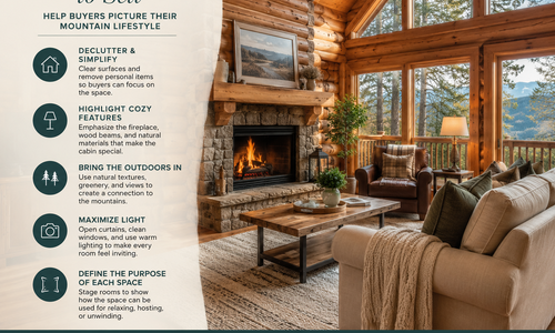 Staging A Cabin To Sell